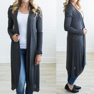Cárdigan de Punto Largo para Mujer (Estilo Duster)